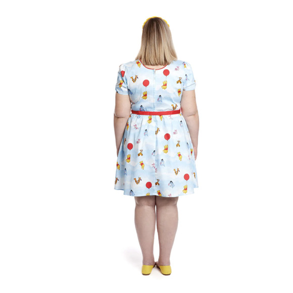 New Loungefly Winnie The Pooh Up In The Clouds Laci Dress Size 3XL - Picture 5 of 9